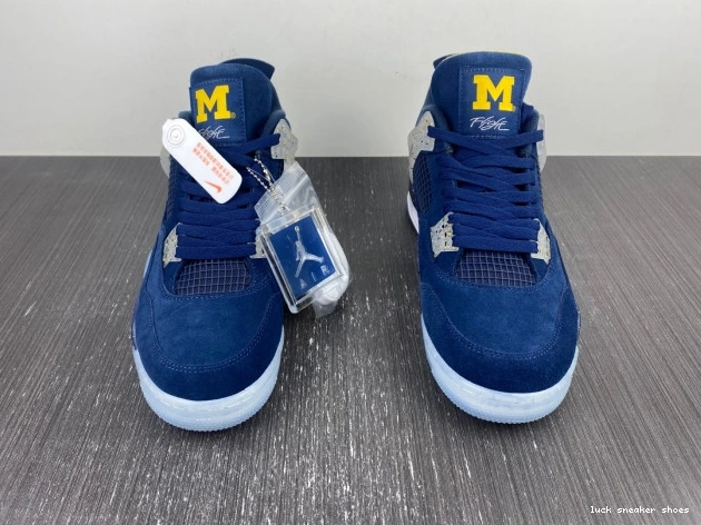 Cheap LUCY Michigan Jordan Air Retro (PE) 4 AJ4-1036660 0815